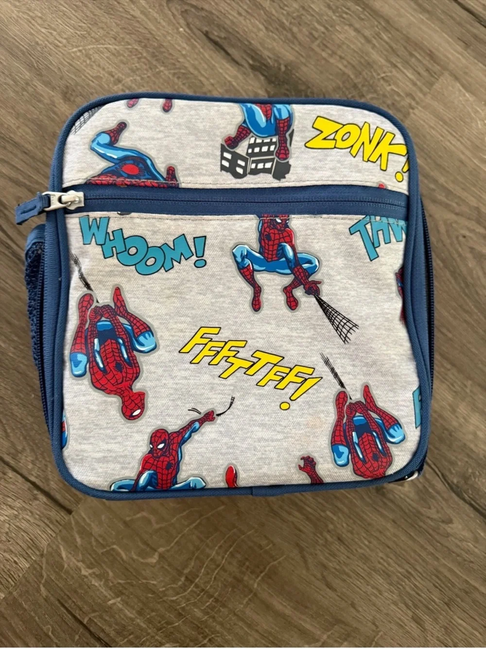 Pottery Barn Kids Backpack with Spider Hero Design and matching lunch box